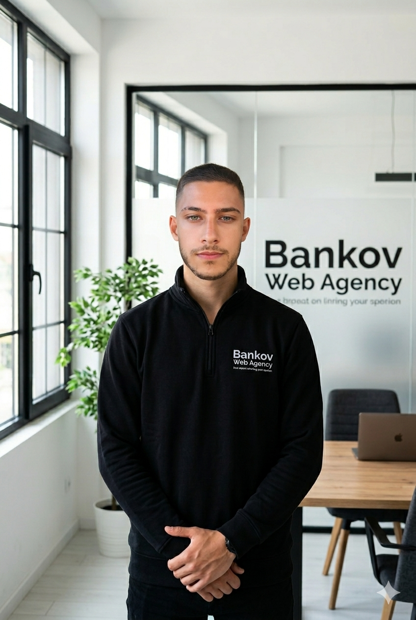 Пламен Банков — основател на Bankov Web Agency